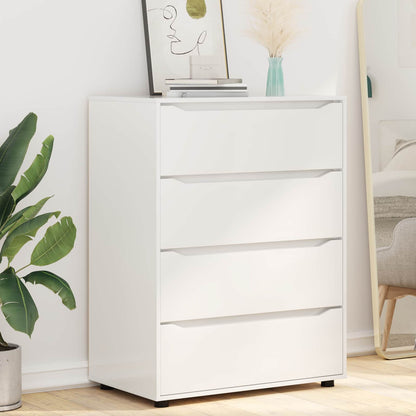 vidaXL Storage Cabinets High Gloss White 80 x 48 x 105 cm