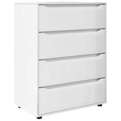 vidaXL Storage Cabinets High Gloss White 80 x 48 x 105 cm