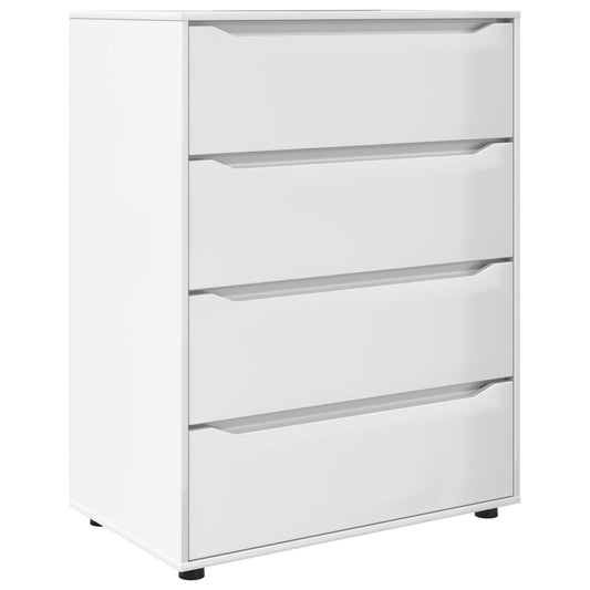 vidaXL Storage Cabinets High Gloss White 80 x 48 x 105 cm