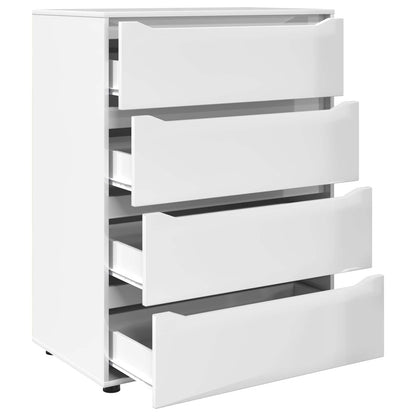 vidaXL Storage Cabinets High Gloss White 80 x 48 x 105 cm