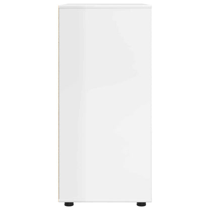 vidaXL Storage Cabinets High Gloss White 80 x 48 x 105 cm