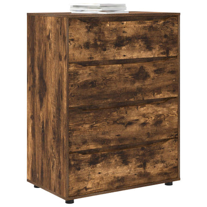 vidaXL Storage Cabinets Smoked Oak 80 x 48 x 105 cm Engineered Wood