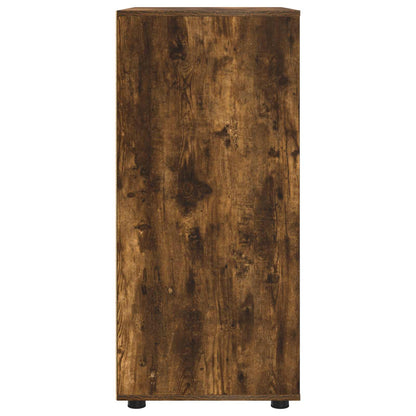 vidaXL Storage Cabinets Smoked Oak 80 x 48 x 105 cm Engineered Wood