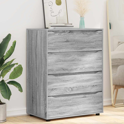 vidaXL Storage Cabinets Grey Sonoma 80 x 48 x 105 cm Engineered Wood