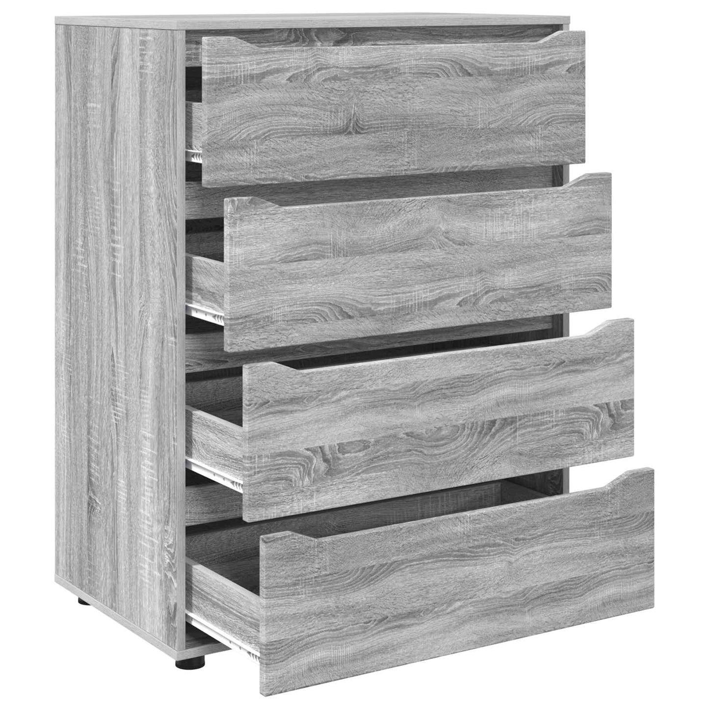 vidaXL Storage Cabinets Grey Sonoma 80 x 48 x 105 cm Engineered Wood