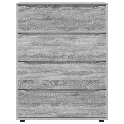 vidaXL Storage Cabinets Grey Sonoma 80 x 48 x 105 cm Engineered Wood