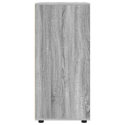 vidaXL Storage Cabinets Grey Sonoma 80 x 48 x 105 cm Engineered Wood