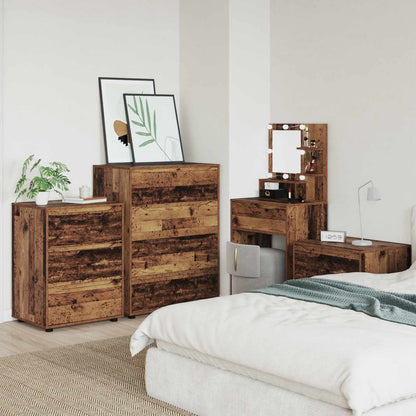 vidaXL Storage Cabinets Old Wood 80 x 48 x 105 cm Engineered Wood