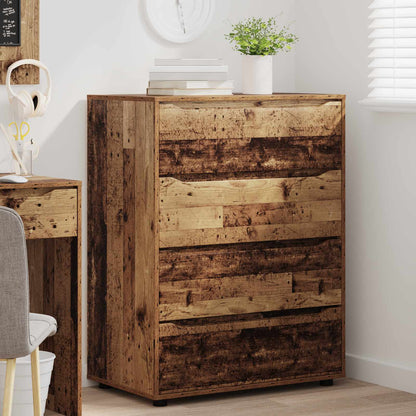 vidaXL Storage Cabinets Old Wood 80 x 48 x 105 cm Engineered Wood