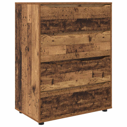 vidaXL Storage Cabinets Old Wood 80 x 48 x 105 cm Engineered Wood