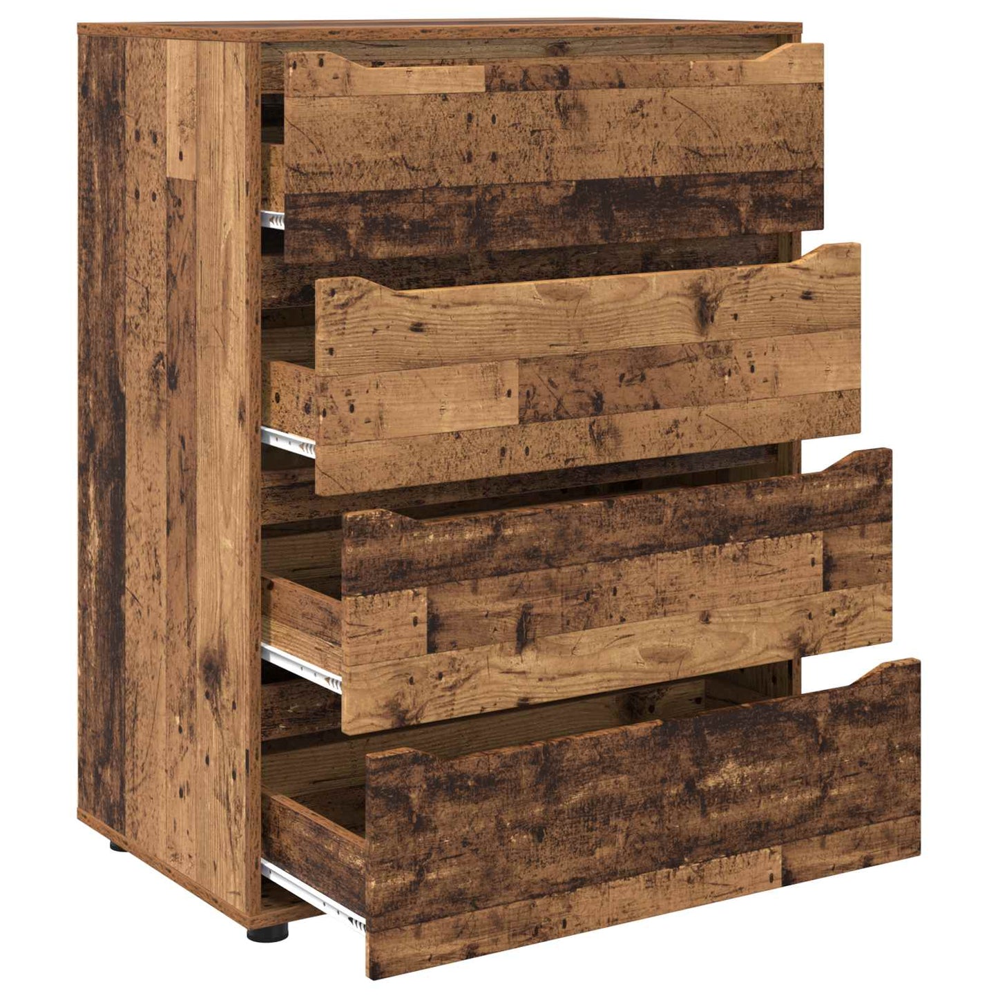 vidaXL Storage Cabinets Old Wood 80 x 48 x 105 cm Engineered Wood