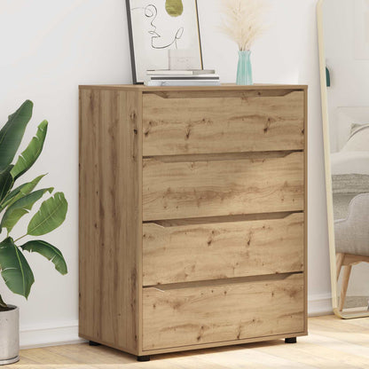 vidaXL Storage Cabinets 80 x 48 x 105 cm Engineered Wood Artisan Oak