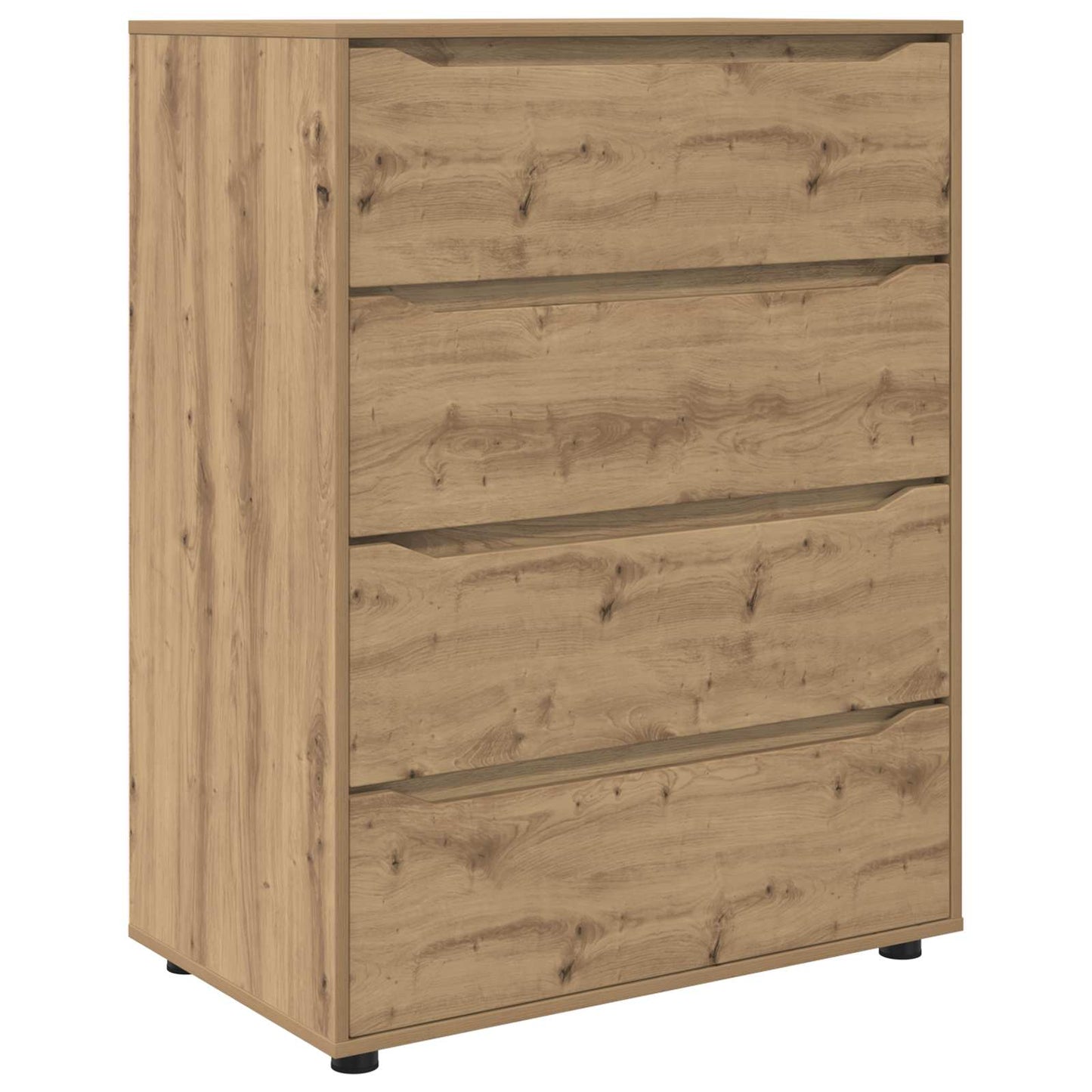 vidaXL Storage Cabinets 80 x 48 x 105 cm Engineered Wood Artisan Oak