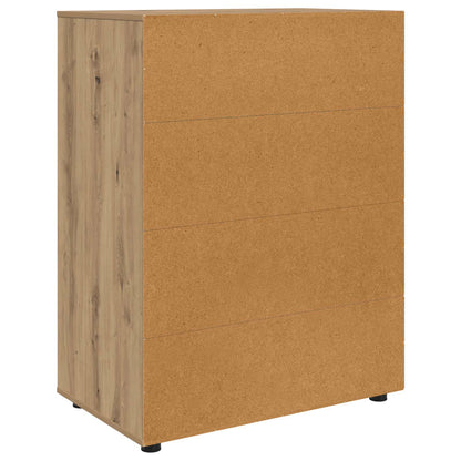 vidaXL Storage Cabinets 80 x 48 x 105 cm Engineered Wood Artisan Oak