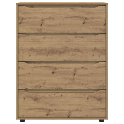 vidaXL Storage Cabinets 80 x 48 x 105 cm Engineered Wood Artisan Oak