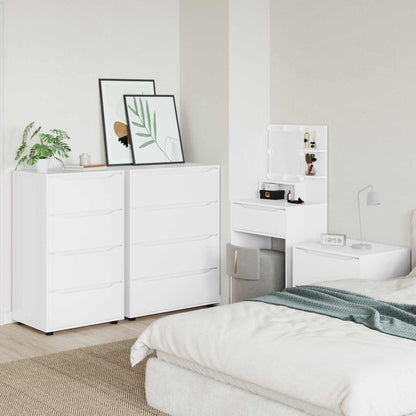 vidaXL Storage Cabinets 60 x 48 x 105 cm Engineered Wood White