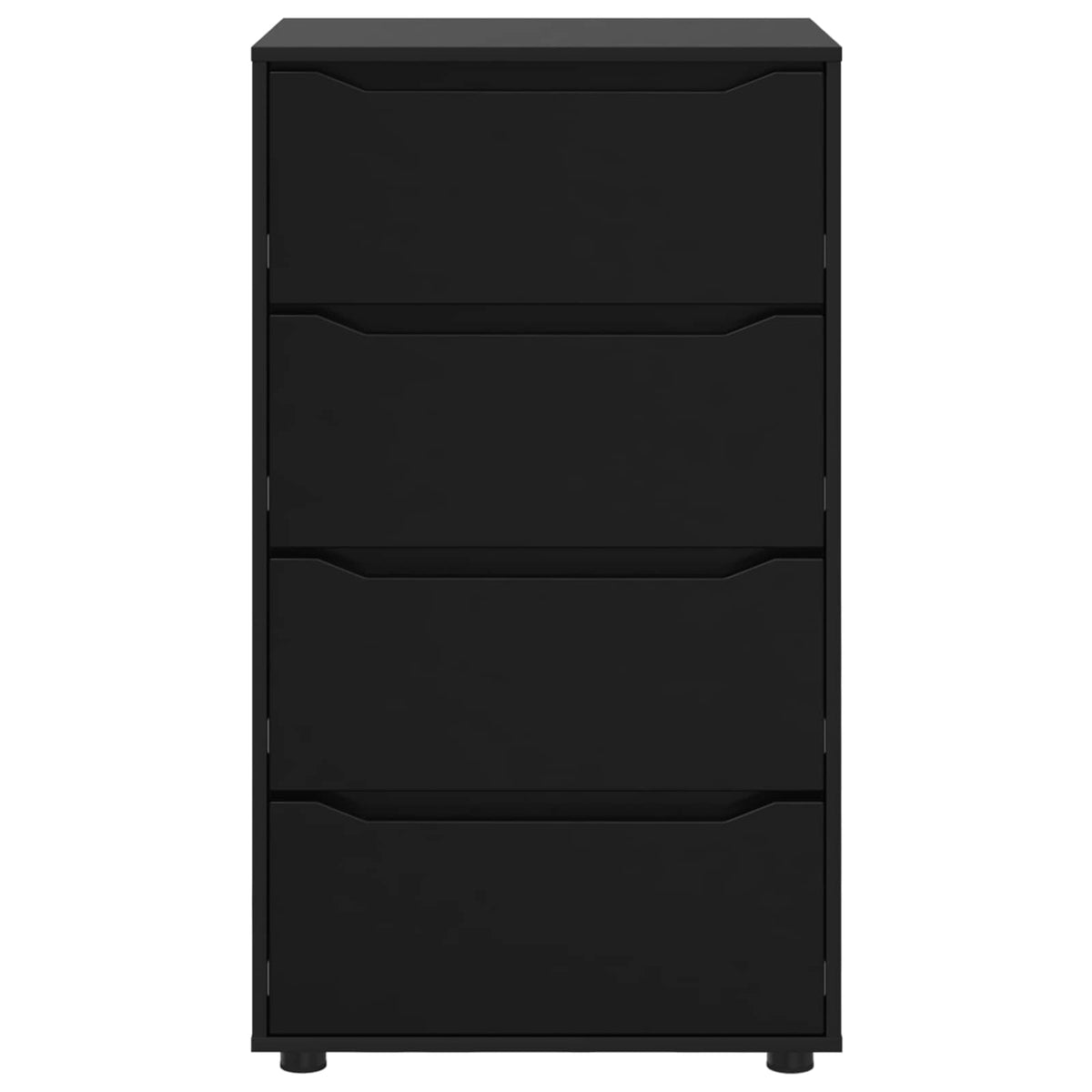 vidaXL Storage Cabinets 60 x 48 x 105 cm Engineered Wood Black