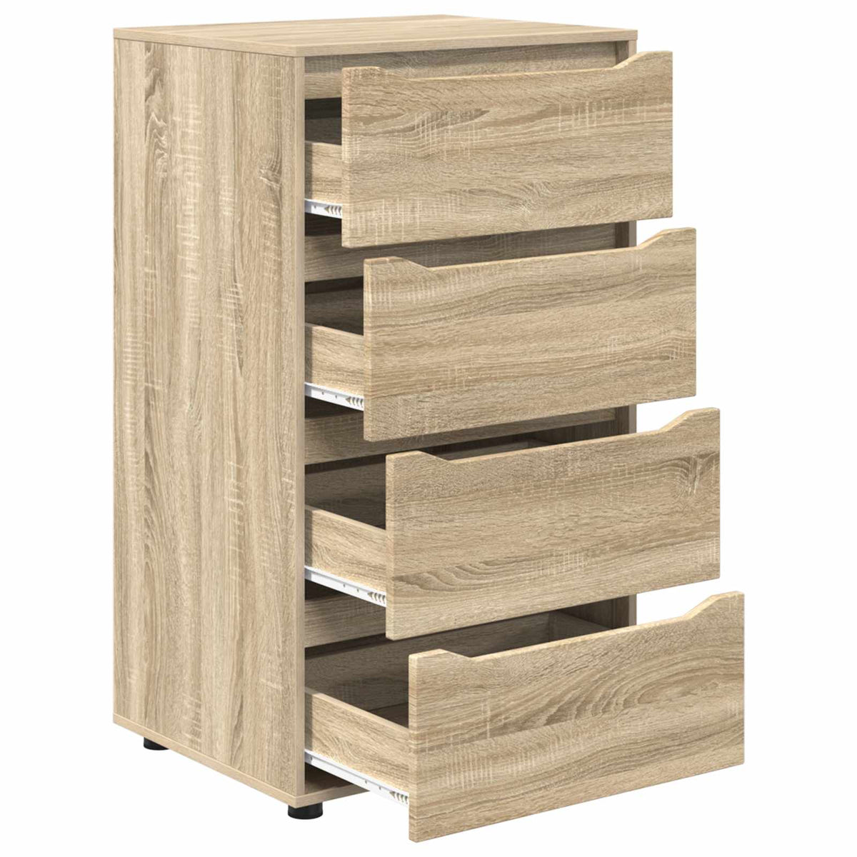 vidaXL Storage Cabinets 60 x 48 x 105 cm Engineered Wood Sonoma Oak