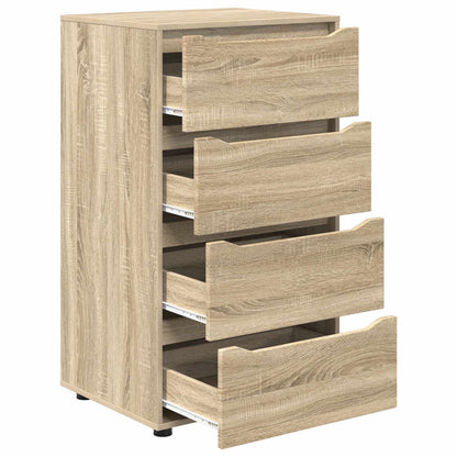vidaXL Storage Cabinets 60 x 48 x 105 cm Engineered Wood Sonoma Oak