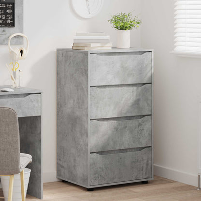 vidaXL Storage Cabinets 60 x 48 x 105 cm Engineered Wood Concrete Grey