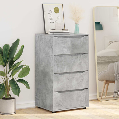 vidaXL Storage Cabinets 60 x 48 x 105 cm Engineered Wood Concrete Grey