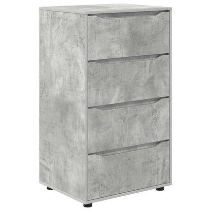 vidaXL Storage Cabinets 60 x 48 x 105 cm Engineered Wood Concrete Grey