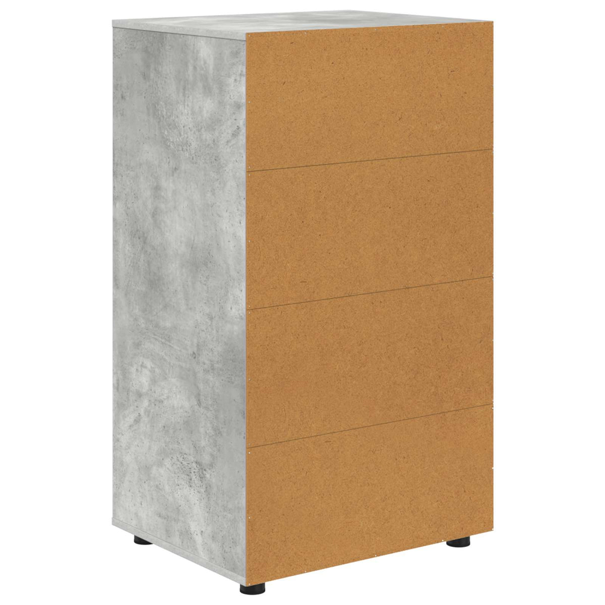vidaXL Storage Cabinets 60 x 48 x 105 cm Engineered Wood Concrete Grey