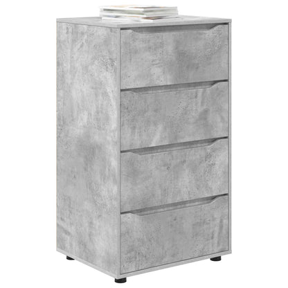 vidaXL Storage Cabinets 60 x 48 x 105 cm Engineered Wood Concrete Grey