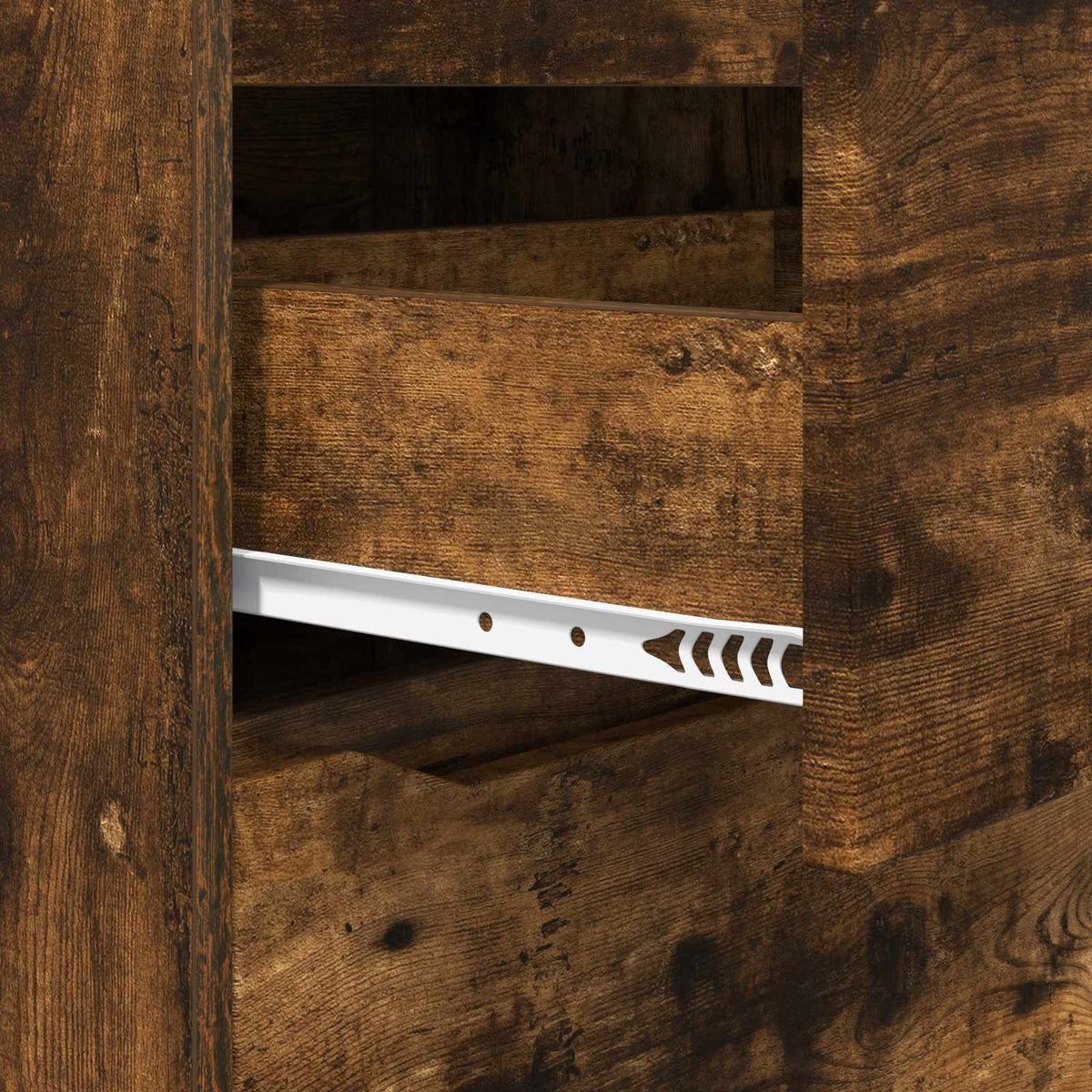 vidaXL Storage Cabinets 60 x 48 x 105 cm Engineered Wood Smoked Oak