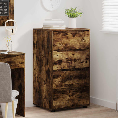 vidaXL Storage Cabinets 60 x 48 x 105 cm Engineered Wood Smoked Oak