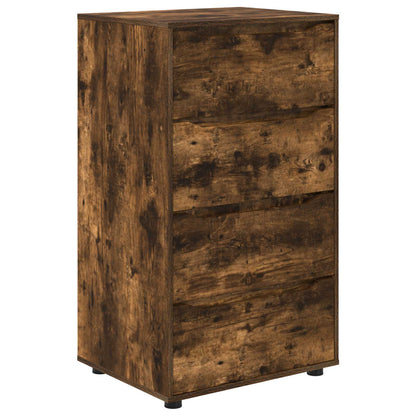 vidaXL Storage Cabinets 60 x 48 x 105 cm Engineered Wood Smoked Oak