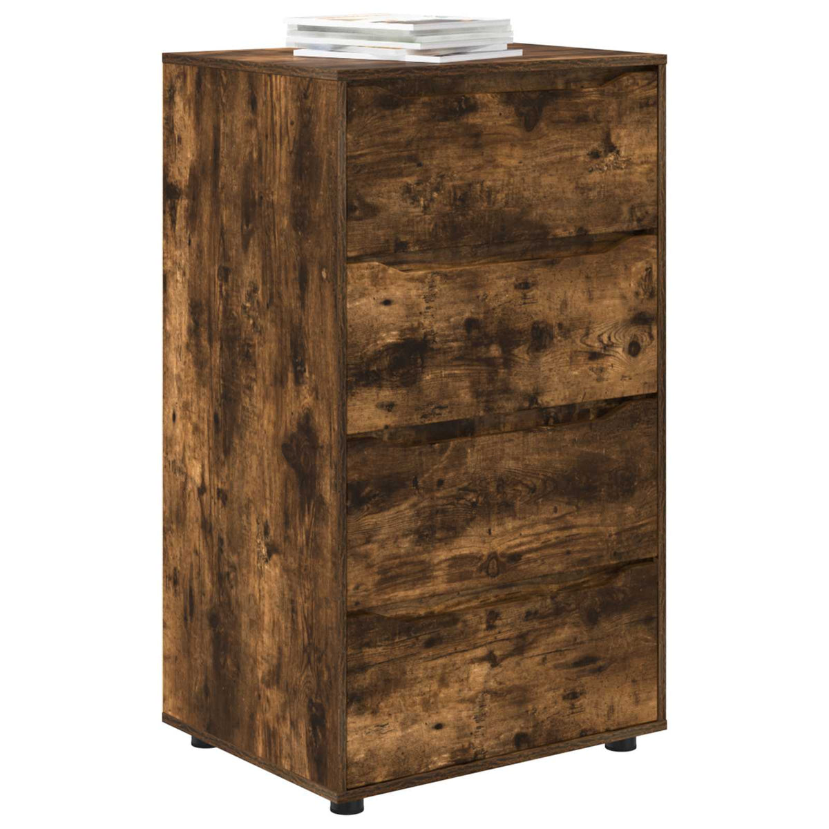 vidaXL Storage Cabinets 60 x 48 x 105 cm Engineered Wood Smoked Oak
