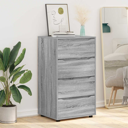 vidaXL Storage Cabinets 60 x 48 x 105 cm Engineered Wood Grey Sonoma
