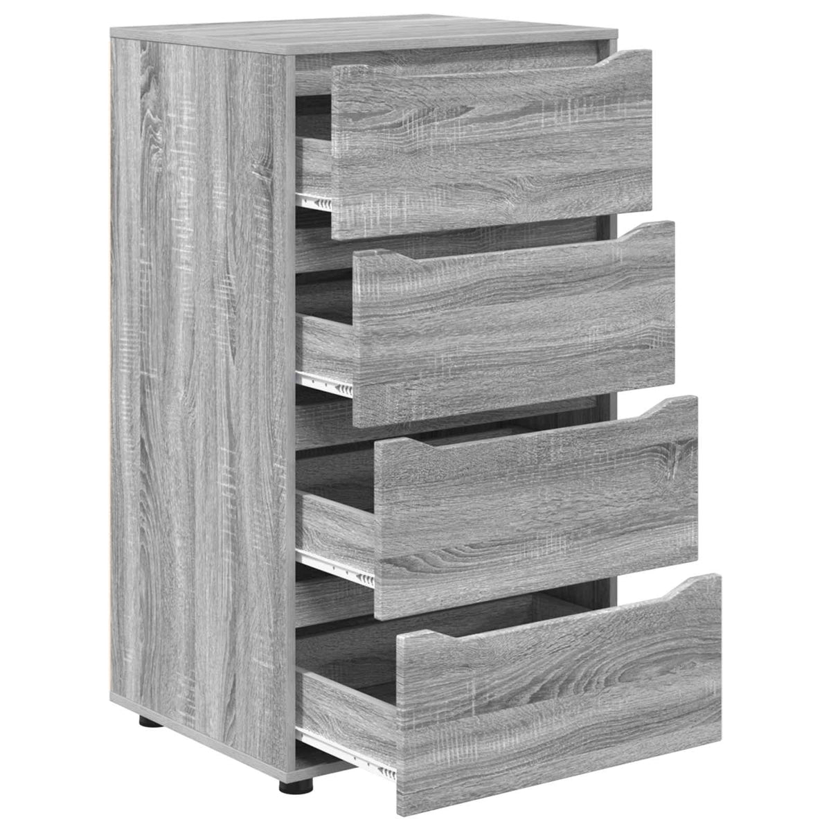 vidaXL Storage Cabinets 60 x 48 x 105 cm Engineered Wood Grey Sonoma