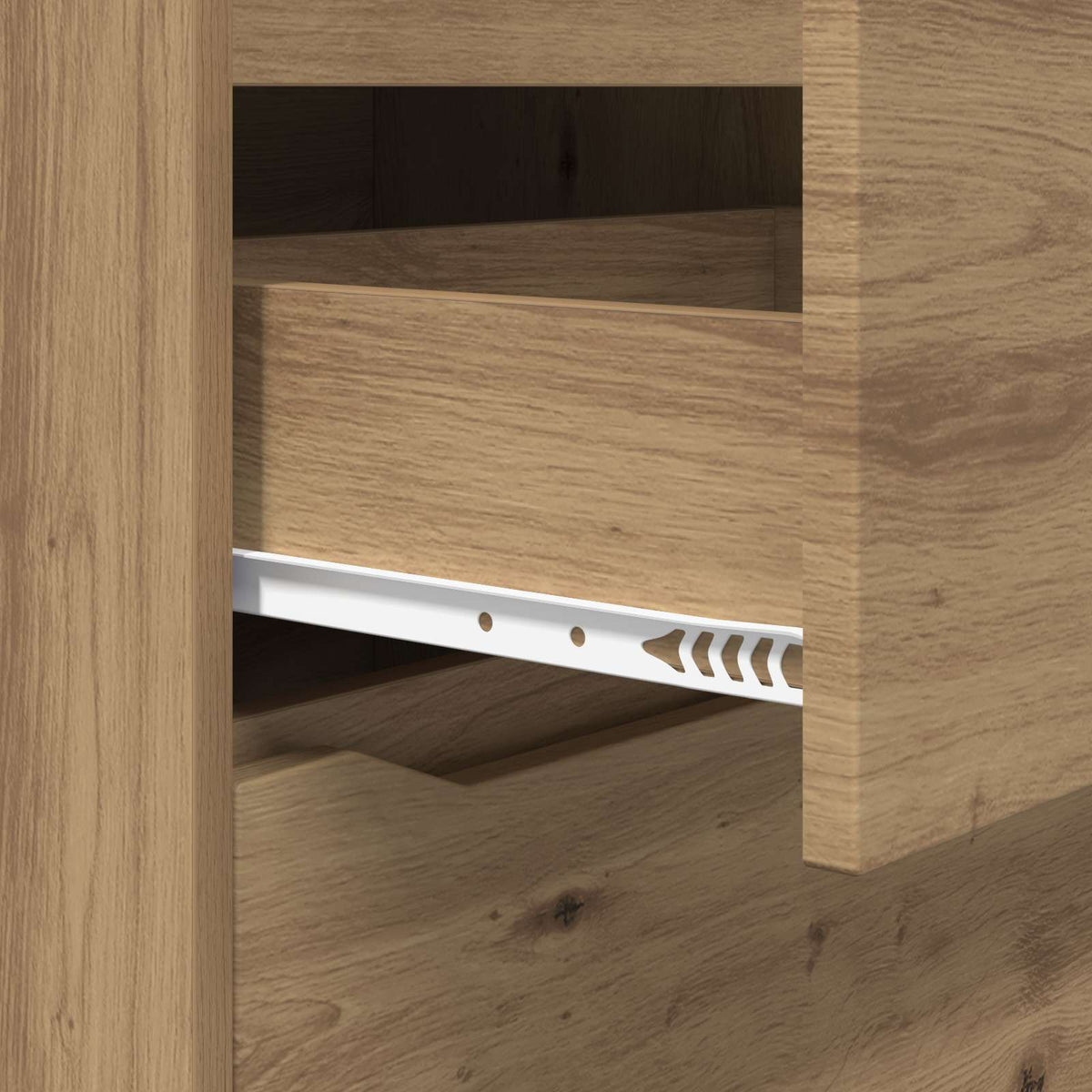 vidaXL Storage Cabinets 60 x 48 x 105 cm Engineered Wood Artisan Oak