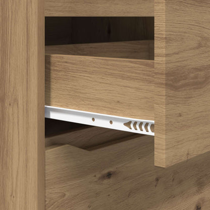 vidaXL Storage Cabinets 60 x 48 x 105 cm Engineered Wood Artisan Oak