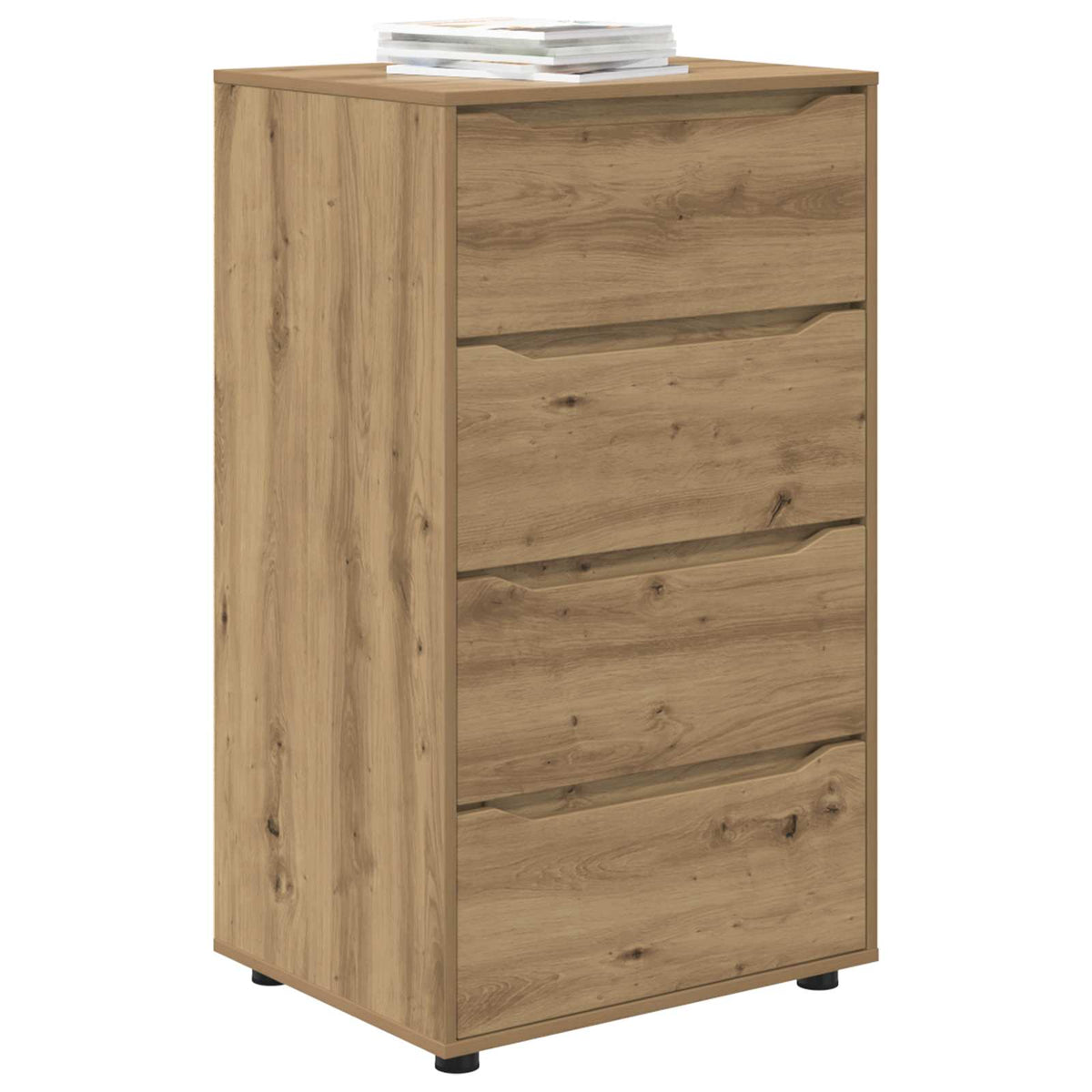 vidaXL Storage Cabinets 60 x 48 x 105 cm Engineered Wood Artisan Oak