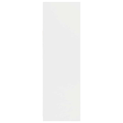 vidaXL Wardrobe with Drawer White 79.5 x 49 x 156 cm Engineered Wood