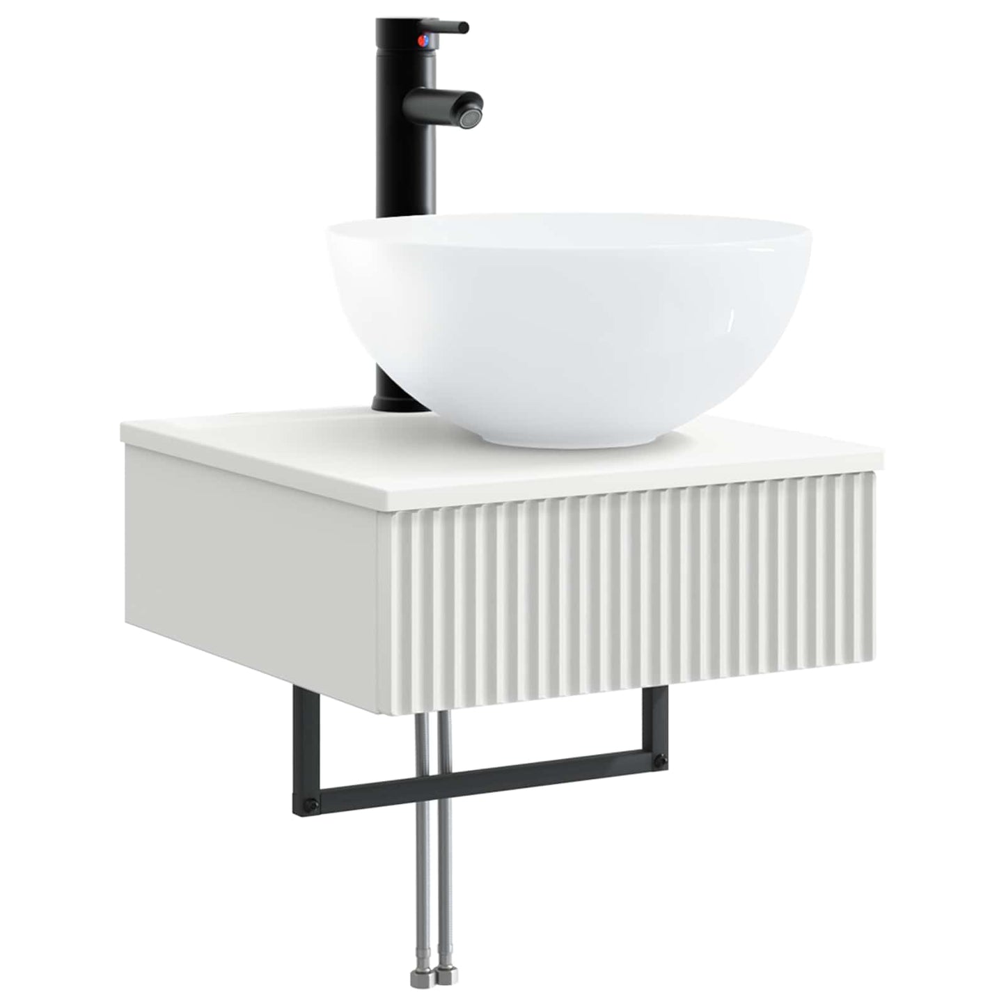 vidaXL Bathroom Cabinet Set 5 pcs White 43 x 16 x 62.5 cm