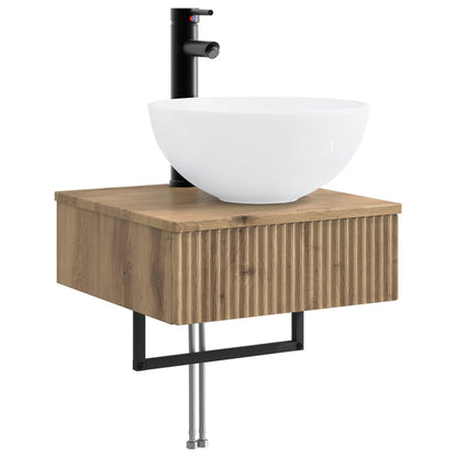 vidaXL Bathroom Cabinet Set 5 pcs Artisan Oak 43 x 16 x 62.5 cm