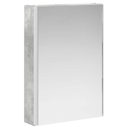 vidaXL Bathroom Cabinet Set 5 pcs Concrete Grey 43 x 11.5 x 60.5 cm