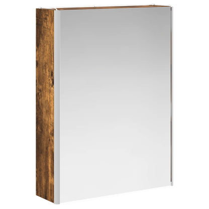 vidaXL Bathroom Cabinet Set 5 pcs Smoked Oak Engineered Wood