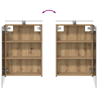 vidaXL Bathroom Cabinet Set 5 pcs Artisan Oak Engineered Wood