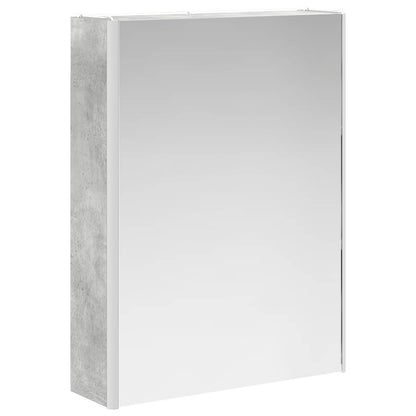 vidaXL Bathroom Cabinet Set 5 pcs Concrete Grey Engineered Wood