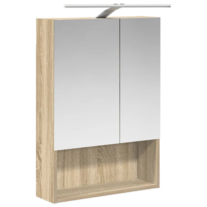 vidaXL Bathroom Furniture Set 5 pcs Sonoma Oak