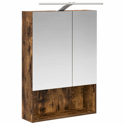 vidaXL Bathroom Furniture Set 5 pcs Smoked Oak