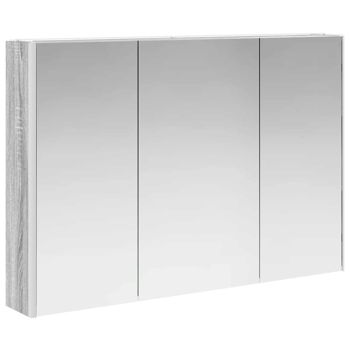 vidaXL Bathroom Furniture Set 4 pcs Grey Sonoma