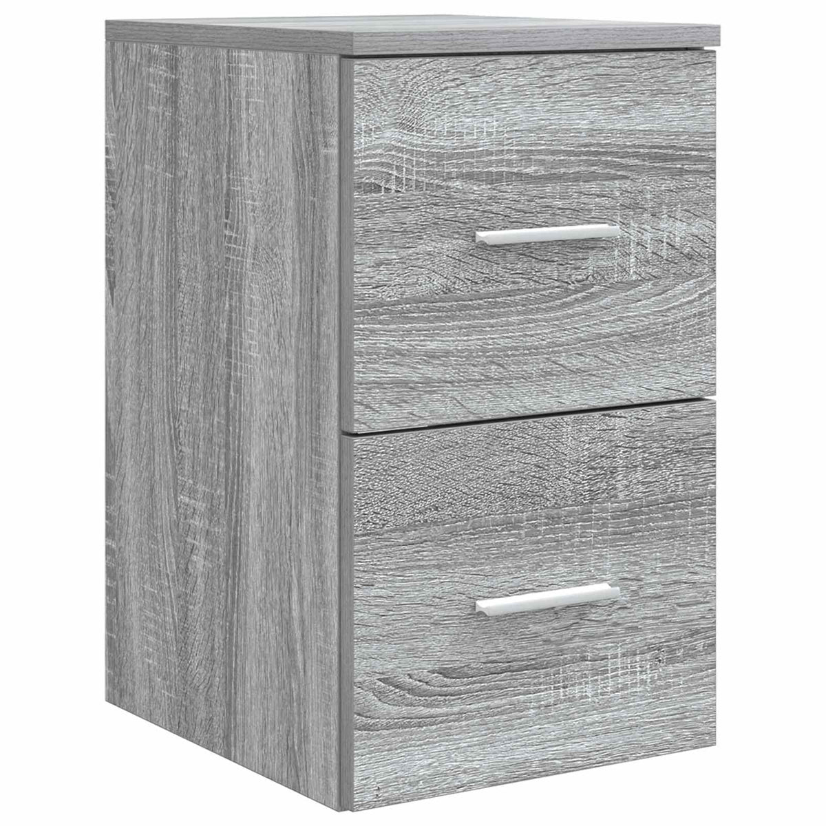 vidaXL Bathroom Furniture Set 4 pcs Grey Sonoma