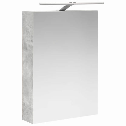 vidaXL Bathroom Furniture Set 5 pcs Concrete Grey