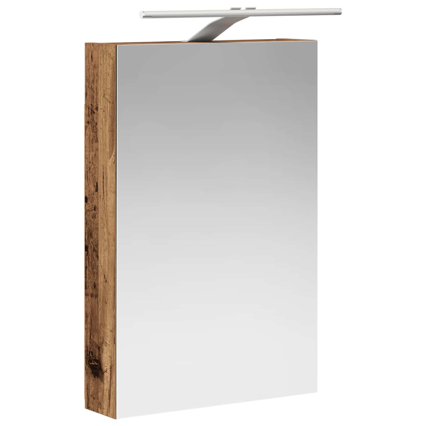 vidaXL Bathroom Cabinet Set 5 pcs Old Wood 40 x 10.5 x 60.5 cm